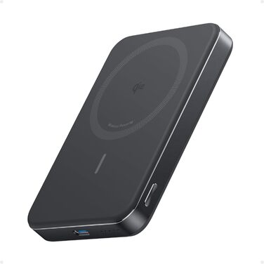 Anker MagGo Powerbank 10000mAh: Qi2, MagSafe, портативний зарядний пристрій для iPhone 16/15/14/13, чорний
