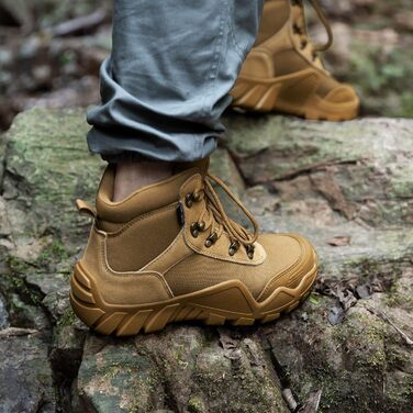 Черевики FREE SOLDIER для чоловіків: тактичні, туристичні, бойові, для активного відпочинку та військової підготовки (42 EU, Коричневий)