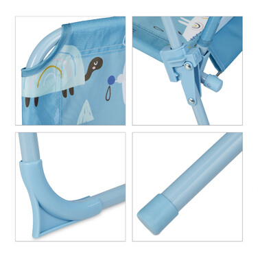Relaxdays Camping Kids' Seating Set with Umbrella