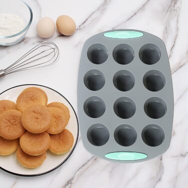Encounter 30-in-1 Silicone Baking Set - 10 Silicone Baking Molds, Cake Pans, Baking Sheet, Donut Mold, Muffin Mold with Measuring Cups and Spoons