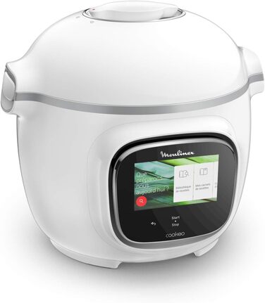 Moulinex Cookeo Touch Multicooker, intelligent, High-Pressure Touch Connect WiFi Black