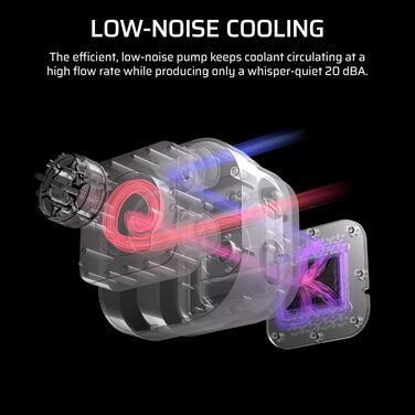 Система водяного охолодження Corsair Nautilus 360 RS для CPU – 360мм AIO, тиха, без RGB, чорний колір. Сумісна з Intel LGA 1851/1700, AMD AM5/AM4. В комплекті 3 вентилятори RS120.