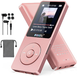MP3-плеєр RUIZU XO2, рожевий, 64 ГБ