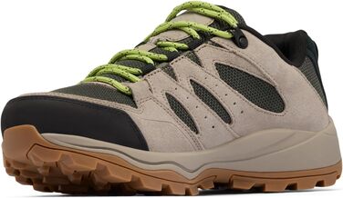 Чоловічі трекінгові черевики Columbia Redmond Iv Low Waterproof Mid Rise, 47 EU, Gravel Napa Green