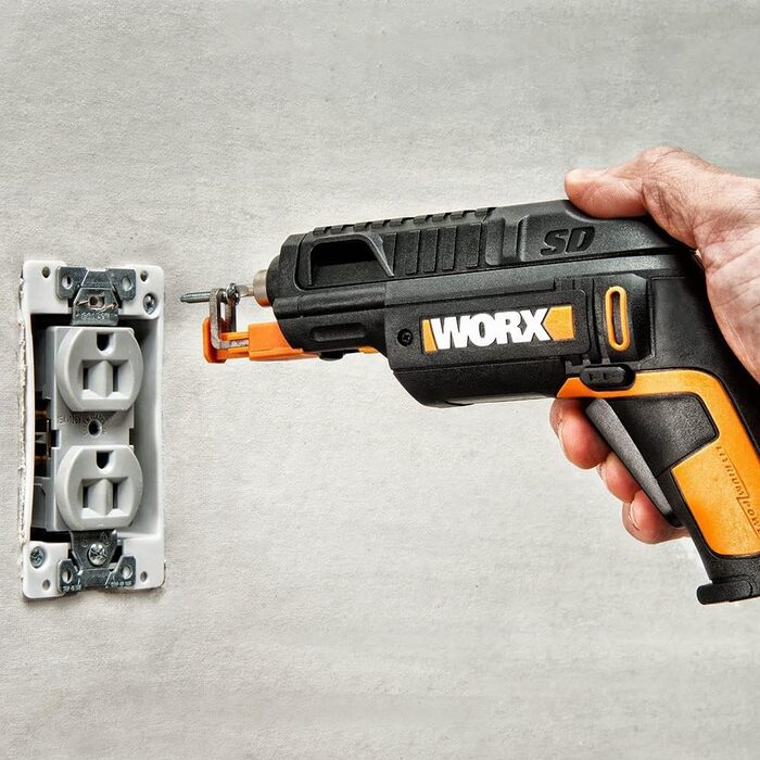 WORX WX121 акумуляторний ударний дриль-шуруповерт 12V – потужний безщітковий набір – 2-швидкісна коробка передач до 38Nm – легкий та компактний – холостий хід 0-450/0-1700 об/хв – з акумулятором, зарядним пристроєм та кейсом (з можливістю заміни патрона)