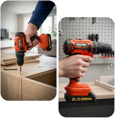 Акумуляторний шурупокрут Notig Tools 20 V N4343