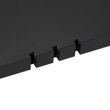 Relaxdays Black Monitor Stand for 2 Monitors