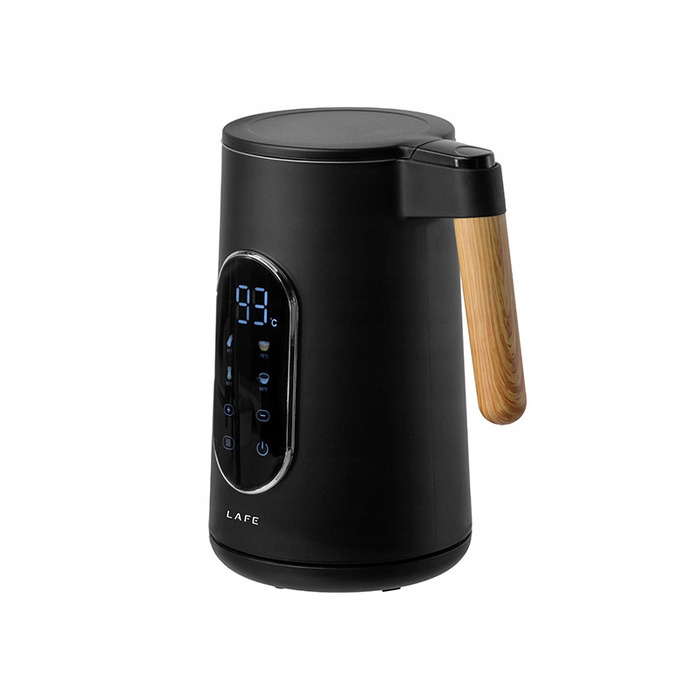 Електричний чайник Lafe KettleX Pro, 2200 Вт, 1,7 л, чорний