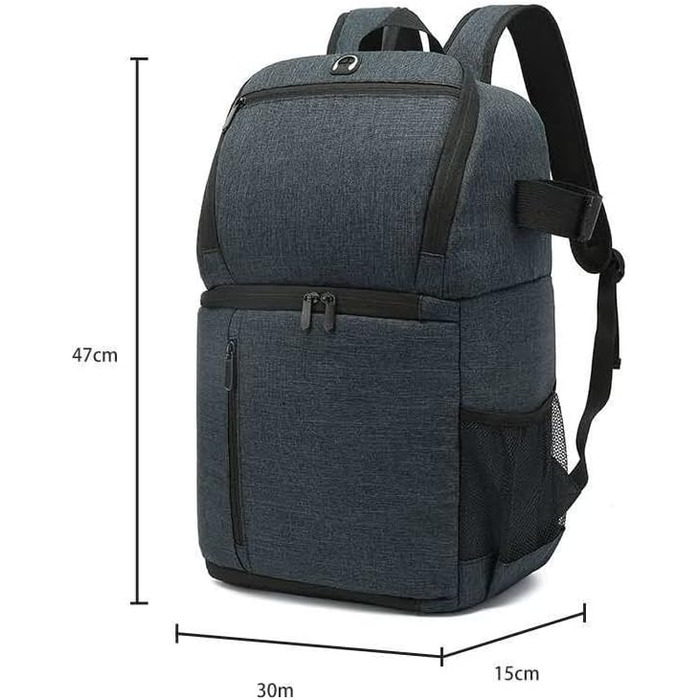 LEEMASING Рюкзак для фотоапарата Outdoor, водонепроникний, для DSLR, чоловічий/жіночий, для подорожей та походів