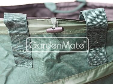 Садовий мішок GardenMate 160 л, саморозкладний, поліестер Oxford 600D, набір 3 шт.