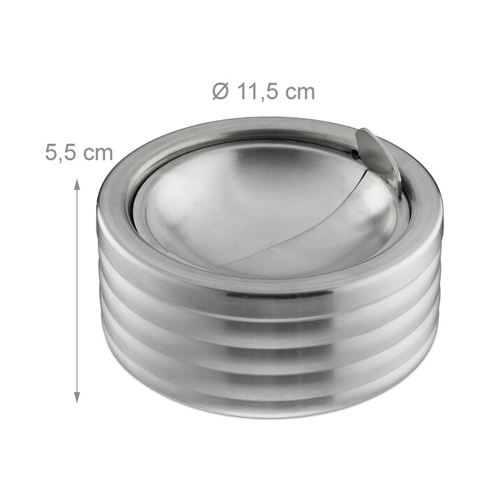 Relaxdays Windproof Cup with Lid