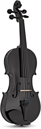 Скрипка Gear4music 4/4, повний розмір, чорна, для початківців від 11 років