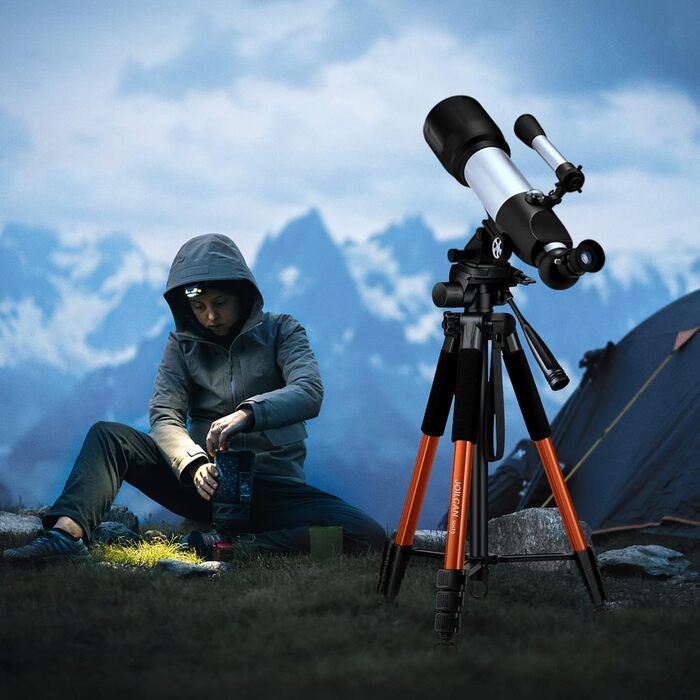 Штатив для камери JOILCAN 165см, алюміній, 5.5кг, з чохлом, для Canon, Nikon, Sony, смартфонів