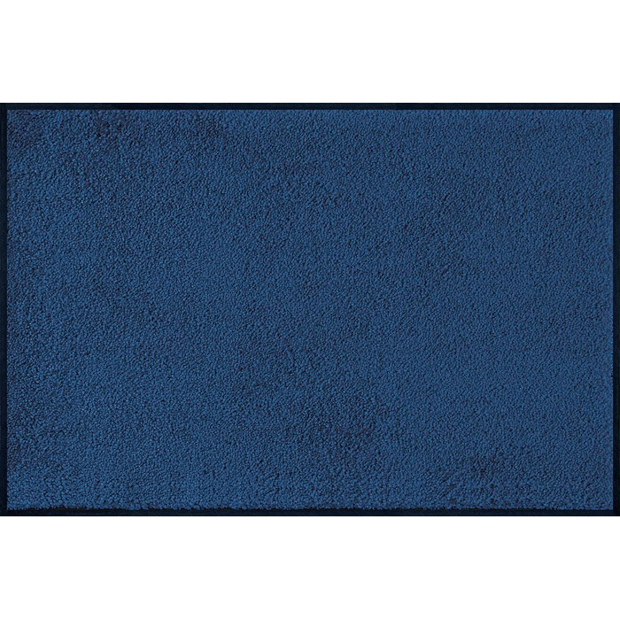 Wash+Dry Doormat, Original Navy 60x90cm, for indoor and outdoor use, washable, blue