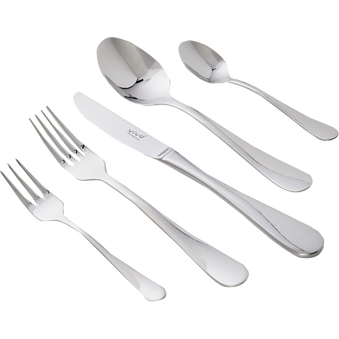 vivo by Villeroy & Boch New Sweet Basic Cutlery Set, 30 Pieces