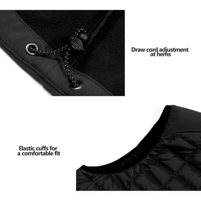 Жіноча жилетка Little Donkey Andy Легка пухова, без рукавів, для активного відпочинку, туризму, бігу, чорного кольору