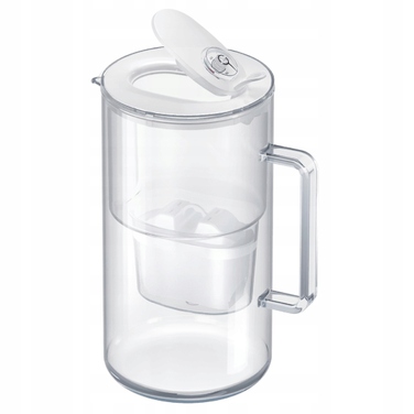 Скляний фільтр-кувшин Aquaphor Glass, білий + 7 картриджів Maxfor+ Mg