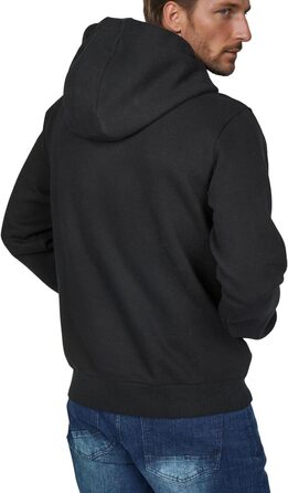 Худі DENIMFY чоловіче, бавовна, принт, різні кольори (бежевий, зелений, синій, чорний, сірий), розміри S-5XL