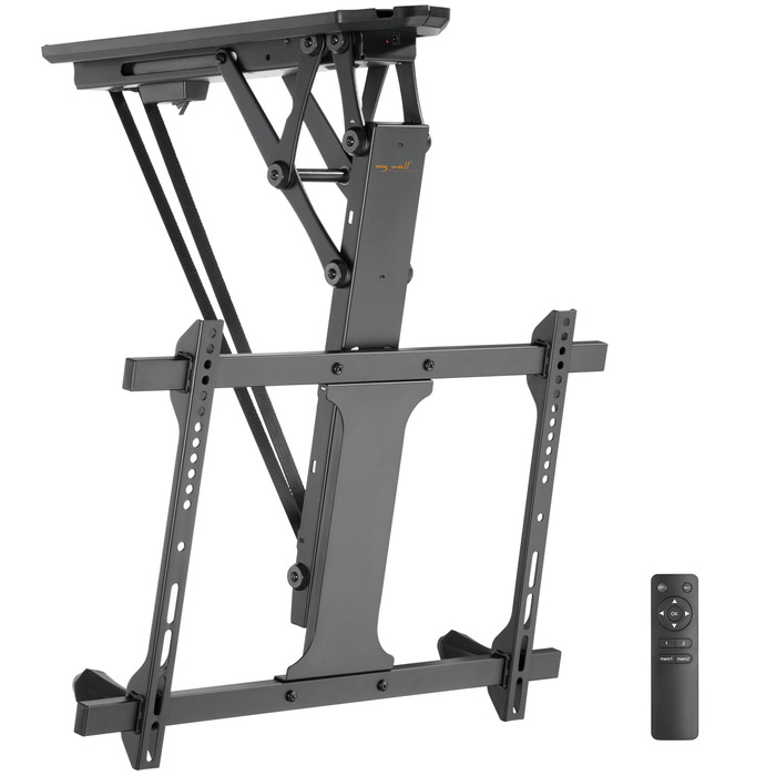 Механізм кріплення для телевізора mywall HL 41ML на стелю, моторизований, з регулюванням висоти, поворотний, чорний