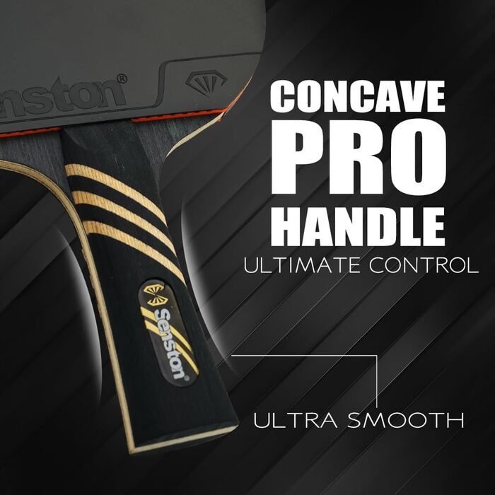 Набір тенісних метеликів Senston Professional з карбоном для змагань, професійний рівень, чудова контроль