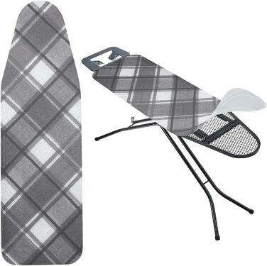 Набір для прасування KADAX: зносостійкий чохол з еластичним гумкою, для парових прасок, замінний, в клітинку (Kariert M)