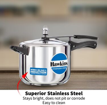 Скороварка Hawkins 5 л з нержавіючої сталі, A&J Distributors