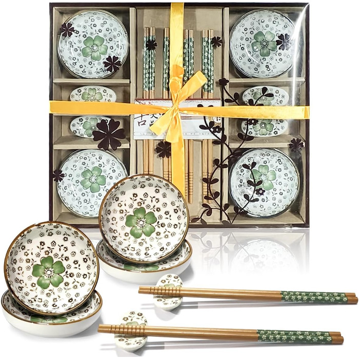 Набір для суші на 4 особи, 12 шт., кераміка, набір для сервірування, керамічні соусники, дизайн 