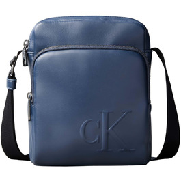 Чоловіча сумка-кросбоді Calvin Klein Bold CK Pocket Reporter Blue Nights (LV04D3368G)