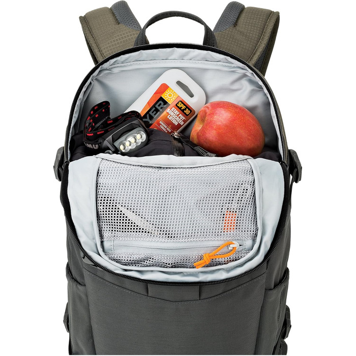 Рюкзак Lowepro Flipside Trek 350 AW - фоторюкзак для DSLR, об'єктивів, планшета та аксесуарів (сірий)