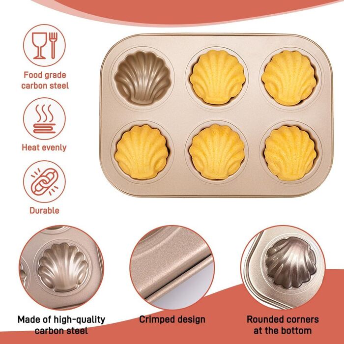 Форма для мафінів з антипригарним покриттям, 3 шт. Karbonstahl, 26,5 x 18,5 см