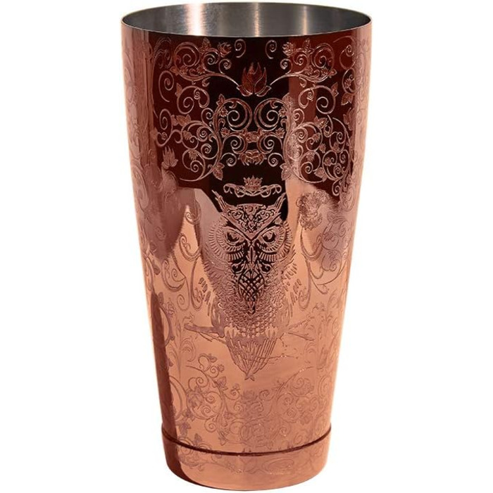 Набір бармена SKY FISH Barkeeper-Set: 6 предметів з нержавіючої сталі, з покриттям, включає шейкер, ложку, мадлер, мірний стакан, сито та льодогенератор