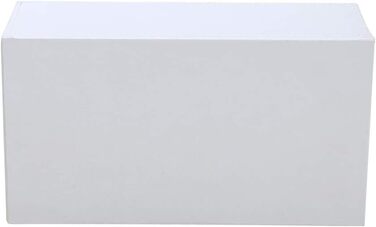 KINGFOM™ Коробка для серветок прямокутної форми для дому/офісу/автомобіля (Білий)