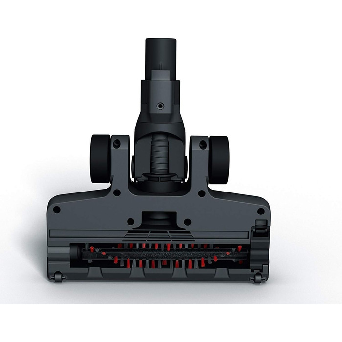 Пилсос Severin S'Power topspin Li 30 ручний та для стіни, акумуляторний, 22.2V, сірий/червоний, HV 7165 Single