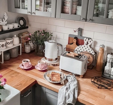 Тостер Russell Hobbs Inspire, білий, 1050 Вт