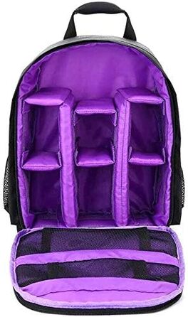 Багатофункціональна водонепроникна камера-сумка для цифрових та DSLR камер, фіолетовий колір