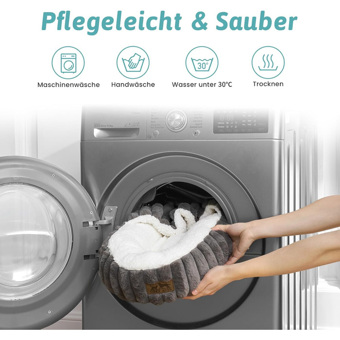 Кігтеточка-лежанка для котів та маленьких собак, кругла, з ковдрою, антистресова, сірого кольору, 89x89x18 см