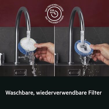 Бездротовий акумуляторний пилосос AEG 6000, 21.6V, 40 хв роботи, потужність 103 000 об/хв, серія 6000, колір блакитний