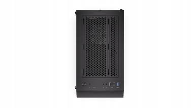 Корпус для комп'ютера Krux Scor, бічна панель зі скла, 1 вентилятор, mATX, чорний