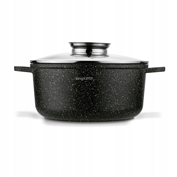 Традиційна каструля Konighoffer Pollo Black, 4,5 л