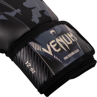 Боксерські рукавички VENUM Impact Dark Camo/Sand 12 Oz