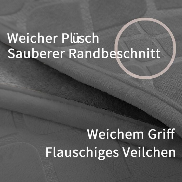 Водонепроникний килимок для собак, 127x152 см. М'який двосторонній коврик для собак великих порід, захист дивану, сірий + бежевий (світло-сірий + темно-сірий, 152x203 см)