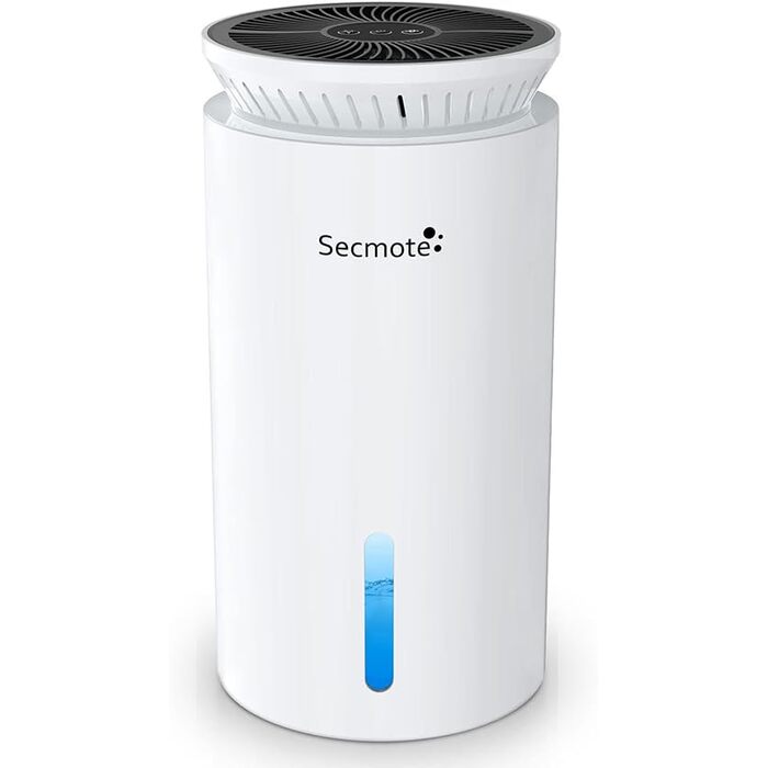 Електричний осушувач повітря 2000 мл, тихий осушувач для дому та офісу, проти вологи, 50㎡ (білий)