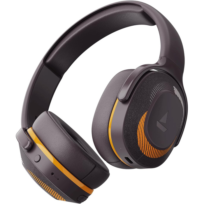 Boat Rockerz 425 Бездротові навушники Bluetooth з мікрофоном, 25 годин роботи, Dual Pairing, Orange