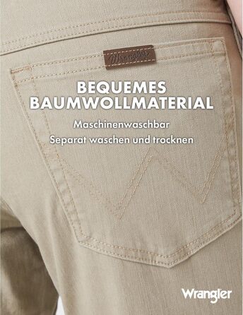 Джинси чоловічі Wrangler W10i Camel (46W 32L) - класичні джинси з бавовни