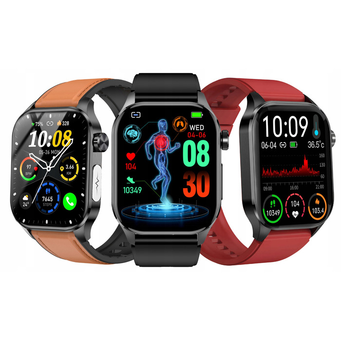 Розумний годинник Lazird EKG0025 чорний