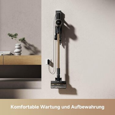 Mova S5 Sense: Бездротовий акумуляторний пилосос з тривалою роботою до 97 хвилин, для килимів, твердих підлог та шерсті тварин. Тиха, самостійна, з антизаплутуванням.