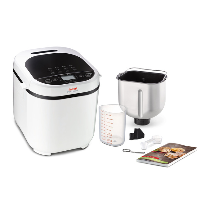 Хлібопічка Tefal PF210138 біла, 700 Вт