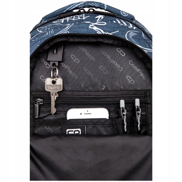 Багатофункціональний шкільний рюкзак CoolPack, багатоколірний, 21 л