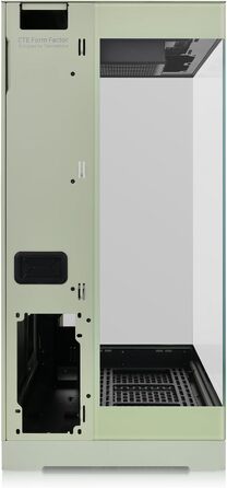 Корпус для ПК Thermaltake CTE E550 TG ATX/E-ATX, двокамерний дизайн, загартоване скло, підтримка радіаторів до 420 мм, Matcha Green