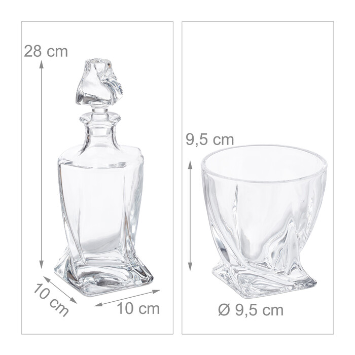 Relaxdays 5-Piece Whisky Set